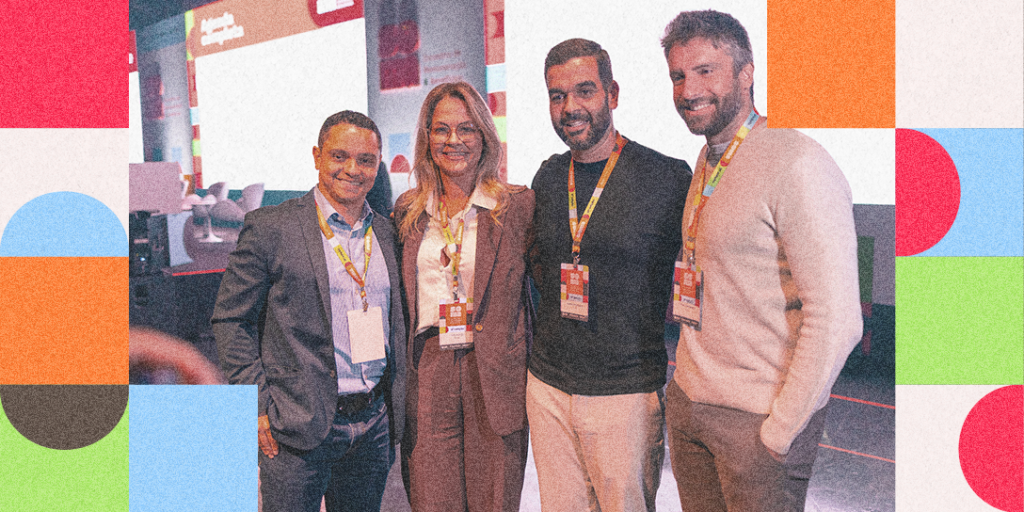 Participantes do painel do SOMA 2026 sobre cases práticos de Total Rewards
